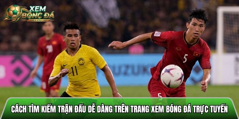Cách tìm kiếm trận đấu dễ dàng trên trang xem bóng đá trực tuyến