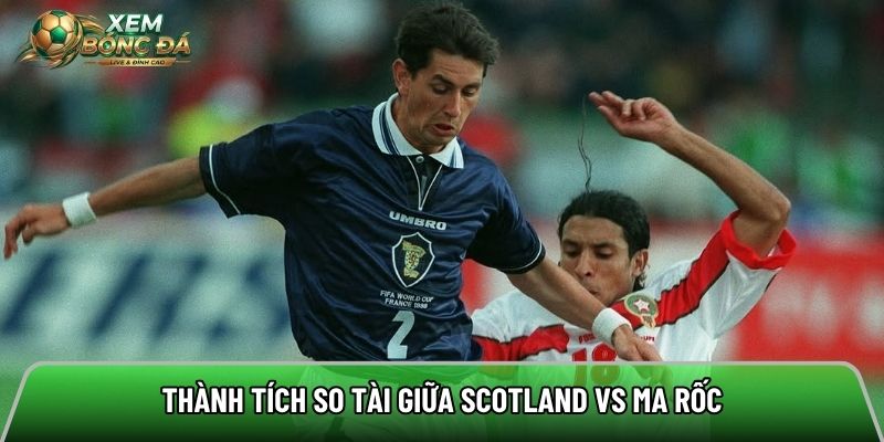 Thành tích so tài giữa Scotland vs Ma Rốc