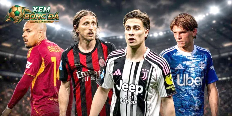 Đánh giá thực lực các câu lạc bộ hàng đầu Serie A